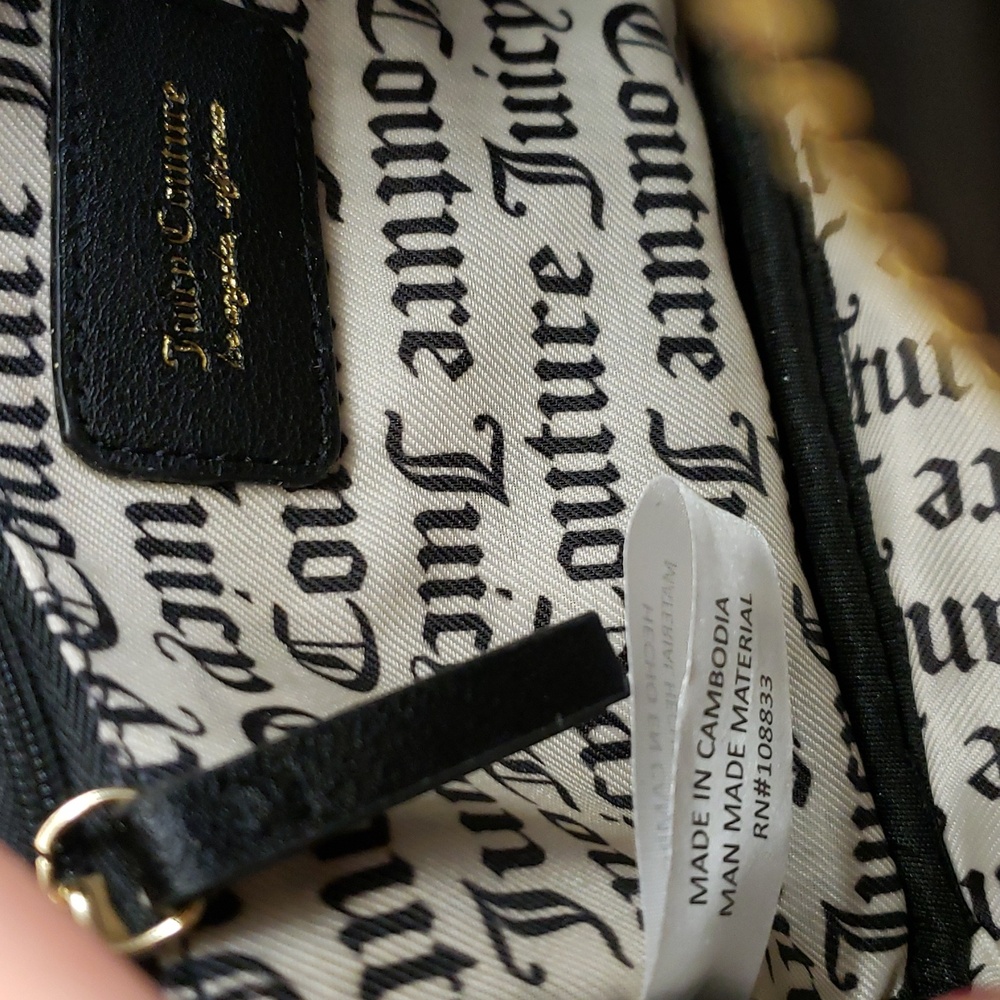 NWT Juicy Couture Liquorice Only You N Me Camera Crossbody Bag - Picture 15 of 17